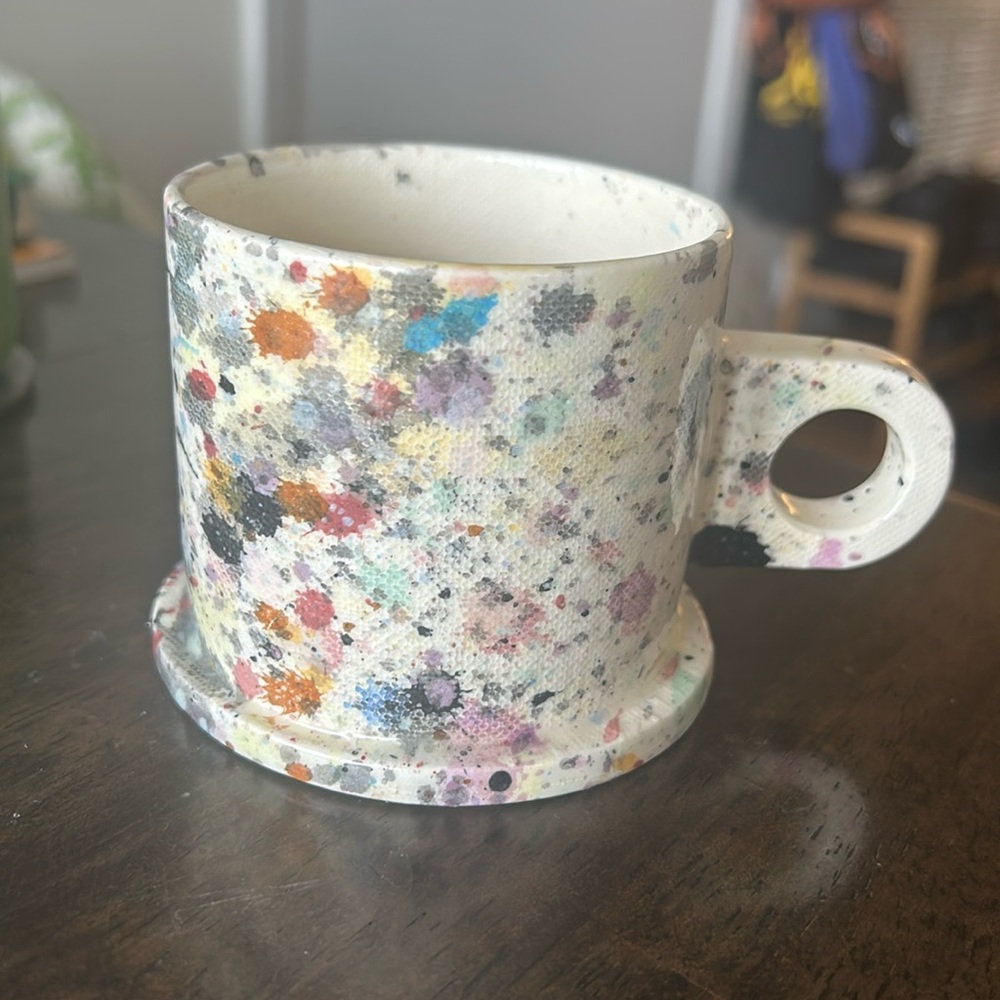 Peter Shire Echo Park Pottery Splatter Mug